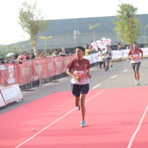 Race photo from KEDIRI HALF MARATHON 2026