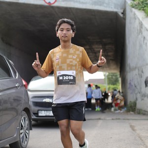 Race photo from KEDIRI HALF MARATHON 2026