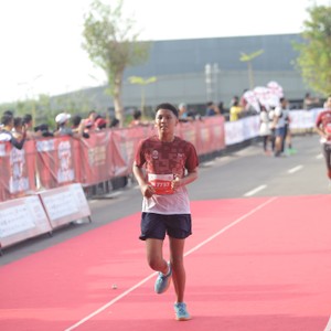 Race photo from KEDIRI HALF MARATHON 2026