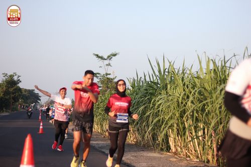 Race photo from Kediri Half Marathon 2024