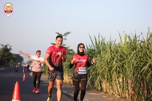 Race photo from Kediri Half Marathon 2024