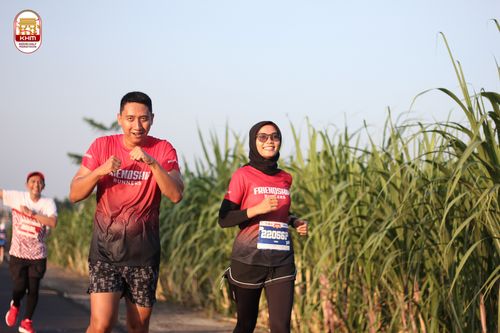 Race photo from Kediri Half Marathon 2024