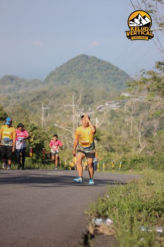 Race photo from Kelud Vertical Challenge 2024