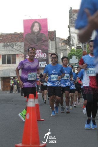 Race photo from Jabar Run 10K 2024