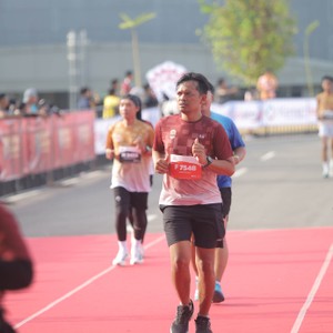 Race photo from KEDIRI HALF MARATHON 2026