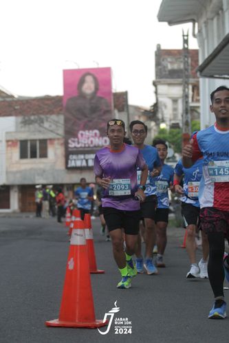 Race photo from Jabar Run 10K 2024