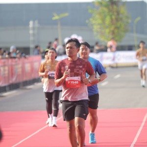 Race photo from KEDIRI HALF MARATHON 2026