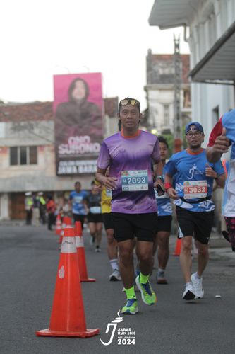 Race photo from Jabar Run 10K 2024