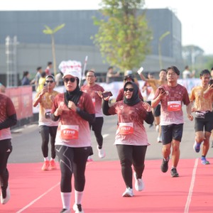 Race photo from KEDIRI HALF MARATHON 2026