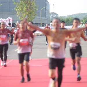 Race photo from KEDIRI HALF MARATHON 2026
