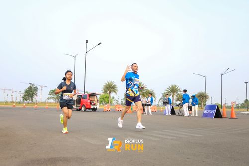Race photo from ISOPlus Run 2024 Jakarta