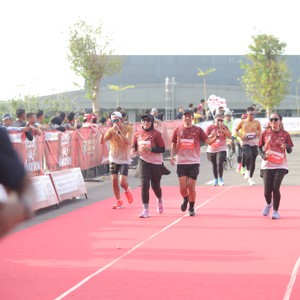 Race photo from KEDIRI HALF MARATHON 2026