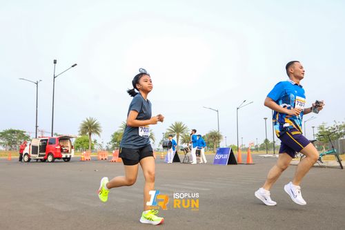 Race photo from ISOPlus Run 2024 Jakarta