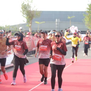 Race photo from KEDIRI HALF MARATHON 2026