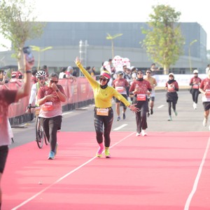 Race photo from KEDIRI HALF MARATHON 2026