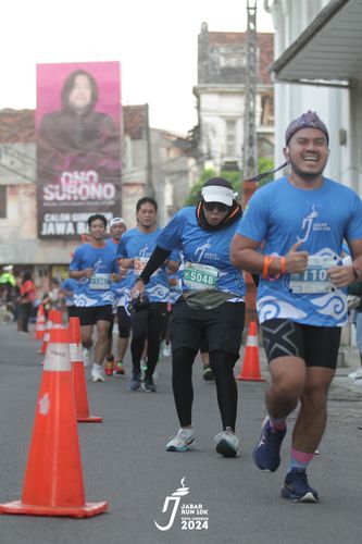 Race photo from Jabar Run 10K 2024