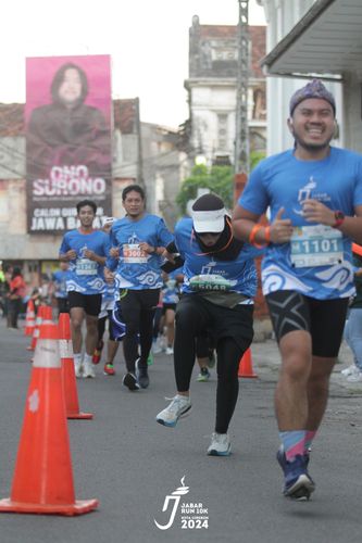 Race photo from Jabar Run 10K 2024