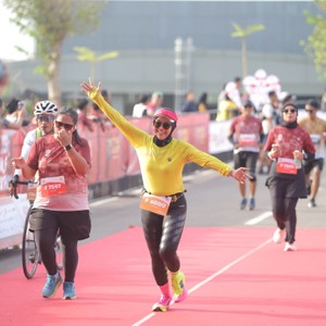 Race photo from KEDIRI HALF MARATHON 2026