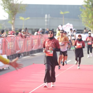 Race photo from KEDIRI HALF MARATHON 2026