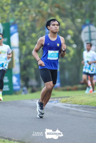 Race photo from Taman Budaya x BOGORUN 2025