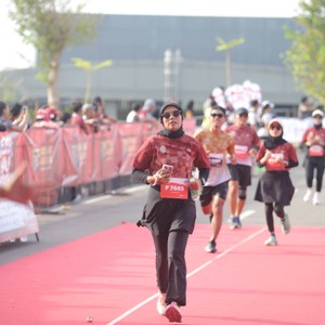 Race photo from KEDIRI HALF MARATHON 2026