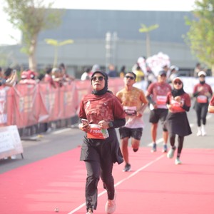 Race photo from KEDIRI HALF MARATHON 2026