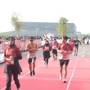 Race photo from KEDIRI HALF MARATHON 2026