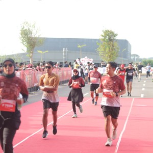 Race photo from KEDIRI HALF MARATHON 2026