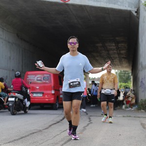Race photo from KEDIRI HALF MARATHON 2026