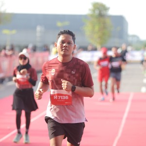 Race photo from KEDIRI HALF MARATHON 2026
