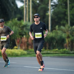 Race photo from BOGORUN 2026