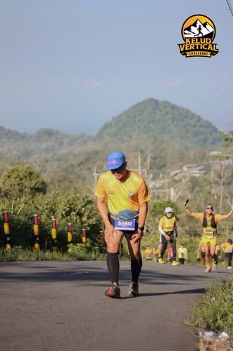 Race photo from Kelud Vertical Challenge 2024