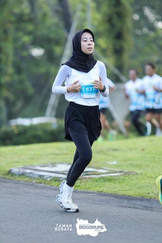 Race photo from Taman Budaya x BOGORUN 2025