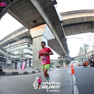 Race photo from SMARTFREN RUN 2026
