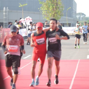 Race photo from KEDIRI HALF MARATHON 2026