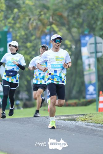Race photo from Taman Budaya x BOGORUN 2025