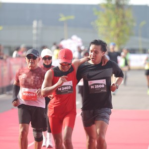 Race photo from KEDIRI HALF MARATHON 2026