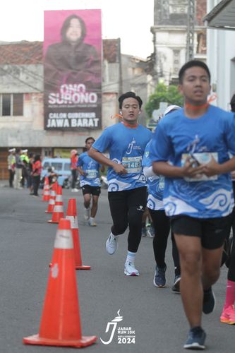 Race photo from Jabar Run 10K 2024