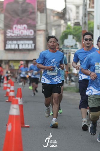 Race photo from Jabar Run 10K 2024
