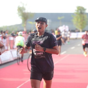 Race photo from KEDIRI HALF MARATHON 2026