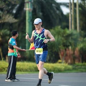 Race photo from BOGORUN 2026