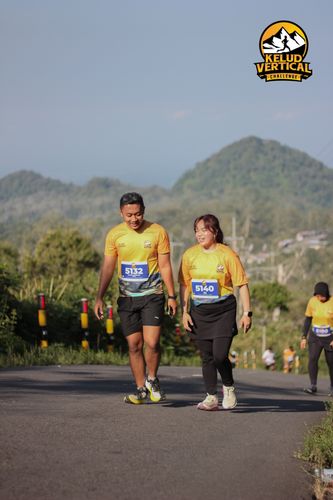 Race photo from Kelud Vertical Challenge 2024
