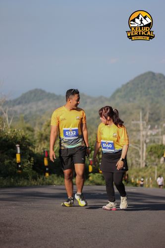 Race photo from Kelud Vertical Challenge 2024