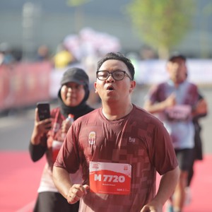 Race photo from KEDIRI HALF MARATHON 2026
