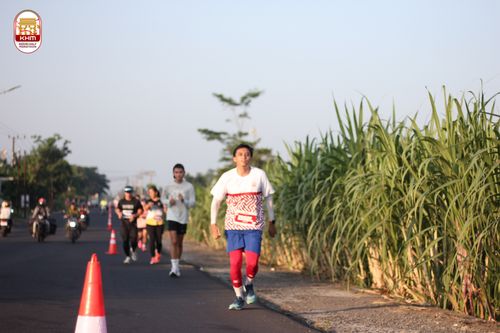 Race photo from Kediri Half Marathon 2024