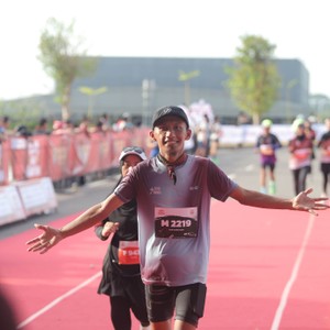 Race photo from KEDIRI HALF MARATHON 2026