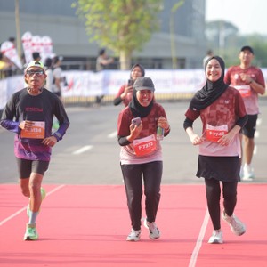 Race photo from KEDIRI HALF MARATHON 2026