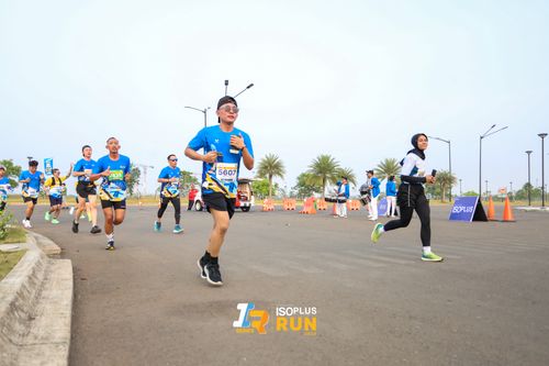 Race photo from ISOPlus Run 2024 Jakarta