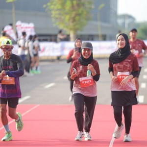 Race photo from KEDIRI HALF MARATHON 2026