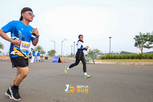 Race photo from ISOPlus Run 2024 Jakarta